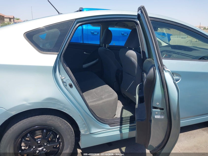2013 Toyota Prius VIN JTDKN3DU5D1634462 IAAI salvage auction — REAR END, Salvage Title, sold $625 on 2026-07-28 (photo 8)
