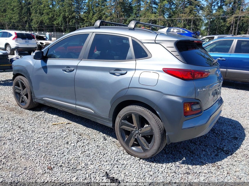 2019 Hyundai Kona VIN KM8K5CA58KU377611 IAAI salvage auction — RIGHT FRONT, Bill Of Sale (Washington), sold $3,050 on 2026-08-02 (photo 3)