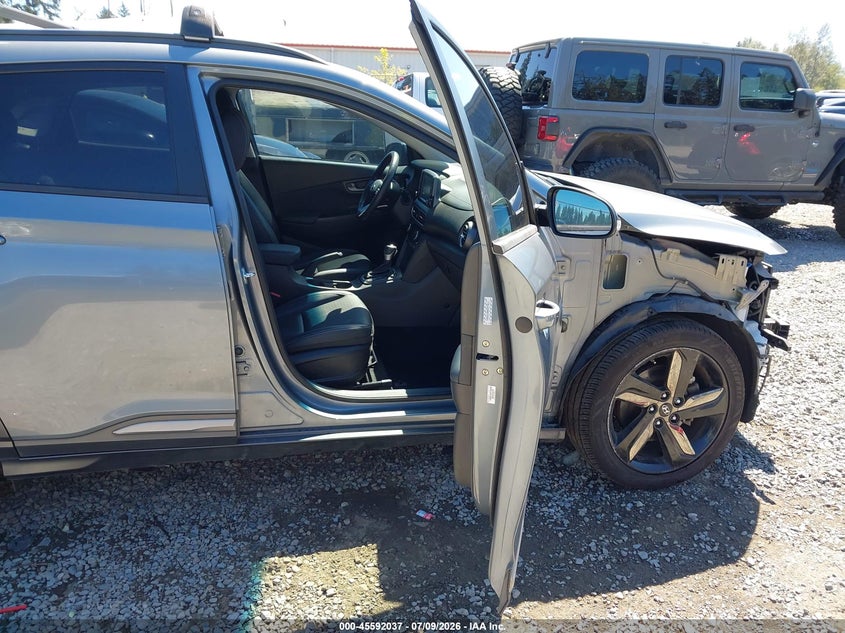 2019 Hyundai Kona VIN KM8K5CA58KU377611 IAAI salvage auction — RIGHT FRONT, Bill Of Sale (Washington), sold $3,050 on 2026-08-02 (photo 5)