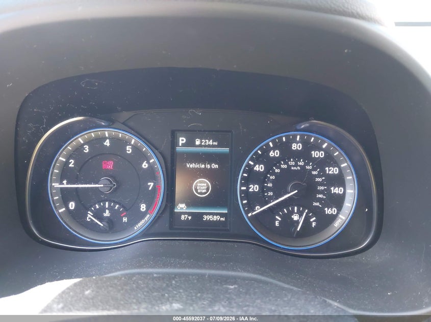 2019 Hyundai Kona VIN KM8K5CA58KU377611 IAAI salvage auction — RIGHT FRONT, Bill Of Sale (Washington), sold $3,050 on 2026-08-02 (photo 7)
