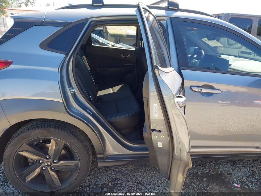 2019 Hyundai Kona VIN KM8K5CA58KU377611 IAAI salvage auction — RIGHT FRONT, Bill Of Sale (Washington), sold $3,050 on 2026-08-02 (photo 8)
