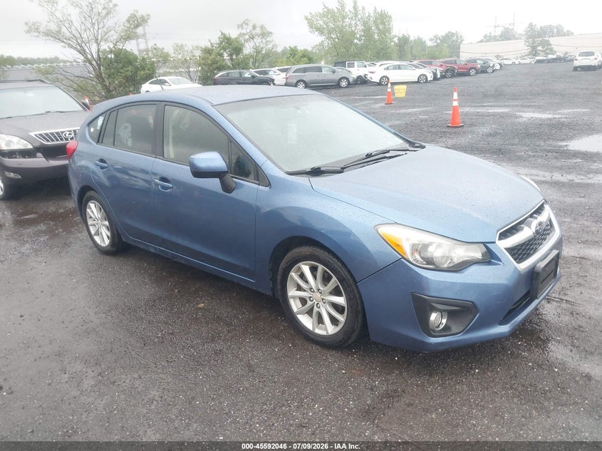 2014 Subaru Impreza VIN JF1GPAC6XE8248058 IAAI salvage auction — NORMAL WEAR, Clear (New York), sold $25 on 2026-07-28 (photo 1)