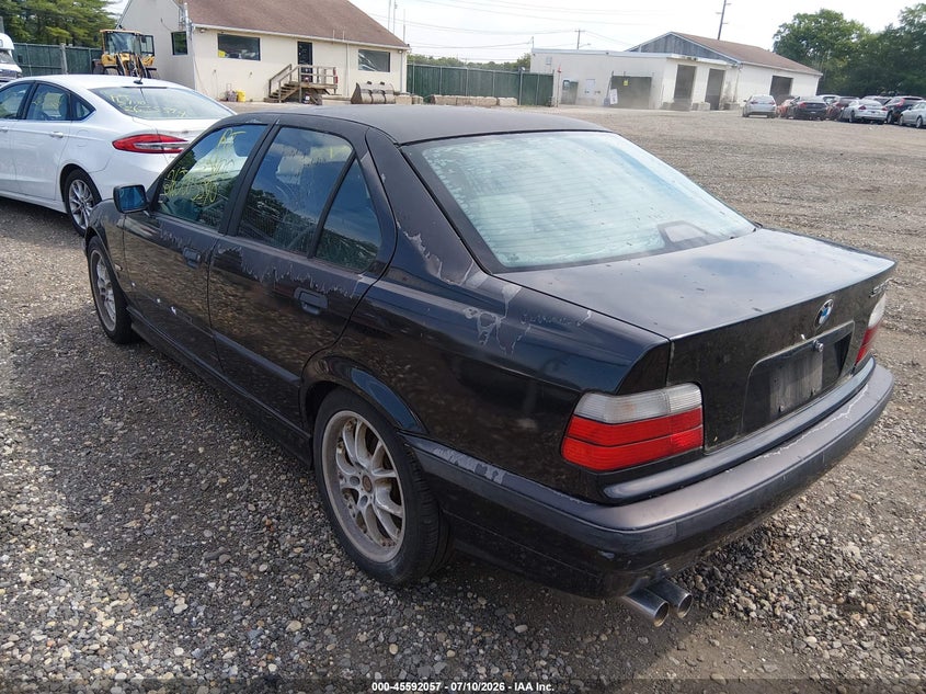 1998 BMW 3 series VIN WBACD4323WAV58074 IAAI salvage auction — FRONT & REAR, Bill Of Sale (New York), sold $450 on 2026-08-11 (photo 3)