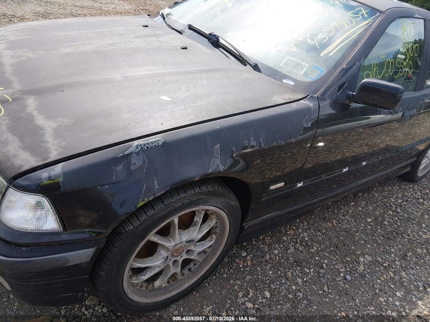 1998 BMW 3 series VIN WBACD4323WAV58074 IAAI salvage auction — FRONT & REAR, Bill Of Sale (New York), sold $450 on 2026-08-11 (photo 6)