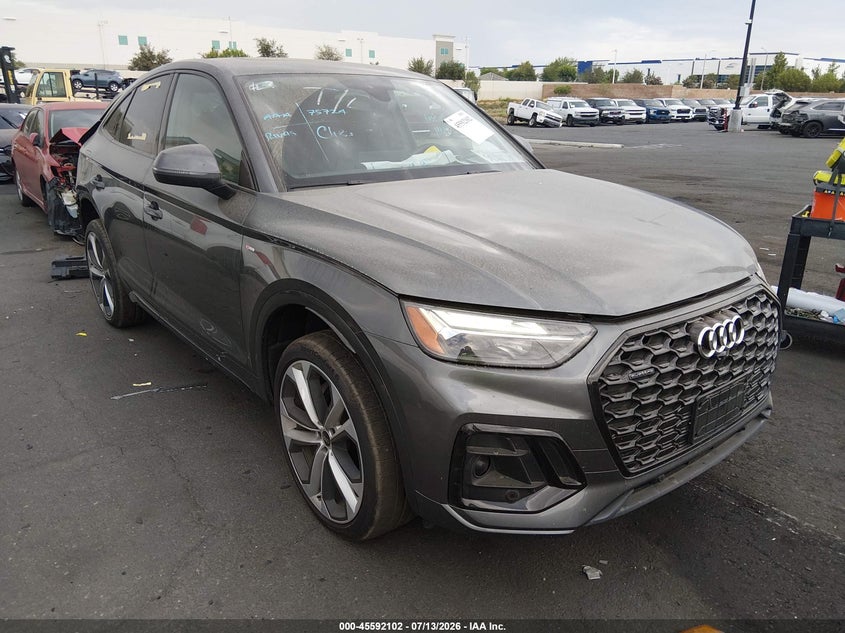 2023 Audi Q5 sportback VIN WA15AAFY0P2010395 — IAAI salvage auction photo