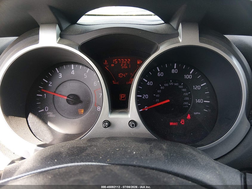 2012 Nissan Juke VIN JN8AF5MR2CT117451 IAAI salvage auction — NORMAL WEAR, Clear (Texas), sold $25 on 2026-07-23 (photo 7)