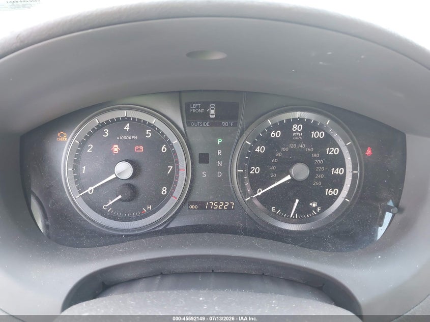 2007 Lexus Es 350 VIN JTHBJ46G972116649 IAAI salvage auction — NORMAL WEAR, Clear (Missouri), sold $700 on 2026-07-30 (photo 7)