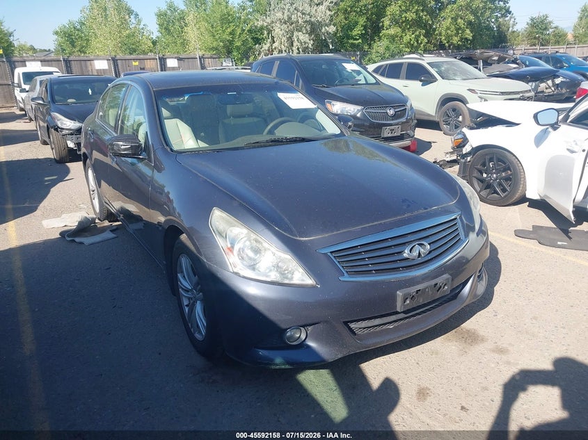 2011 Infiniti G37 VIN JN1CV6AR6BM352965 IAAI salvage auction — NORMAL WEAR, Clear (Colorado), sold $1,025 on 2026-08-01 (photo 1)