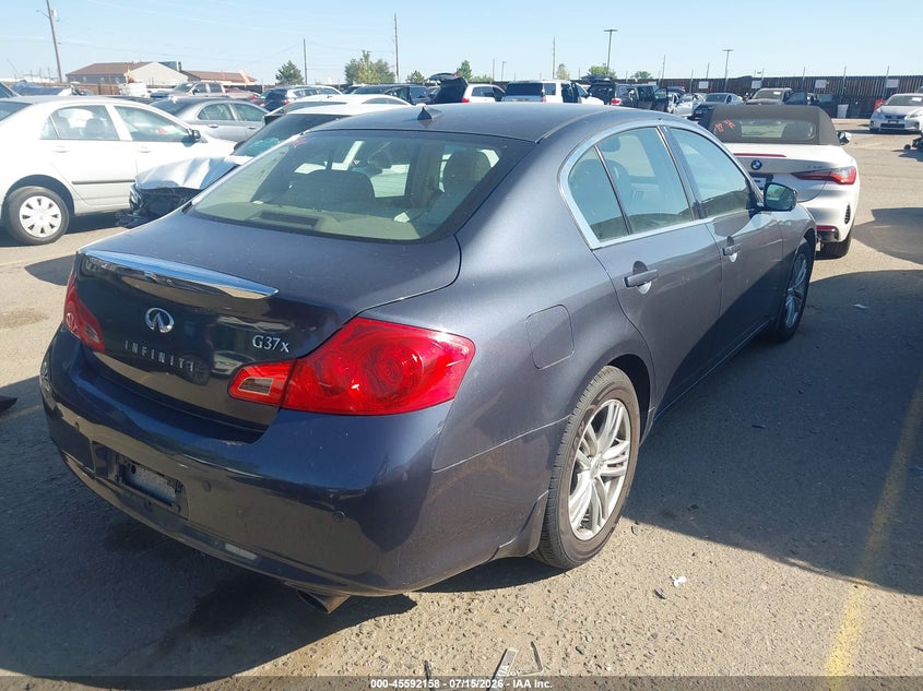 2011 Infiniti G37 VIN JN1CV6AR6BM352965 IAAI salvage auction — NORMAL WEAR, Clear (Colorado), sold $1,025 on 2026-08-01 (photo 4)