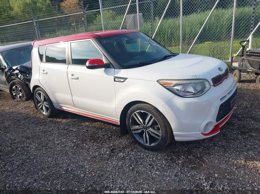 2014 Kia Soul VIN KNDJP3A52E7031017 IAAI salvage auction — NORMAL WEAR, Clear (Illinois), sold $1,300 on 2026-07-15 (photo 1)