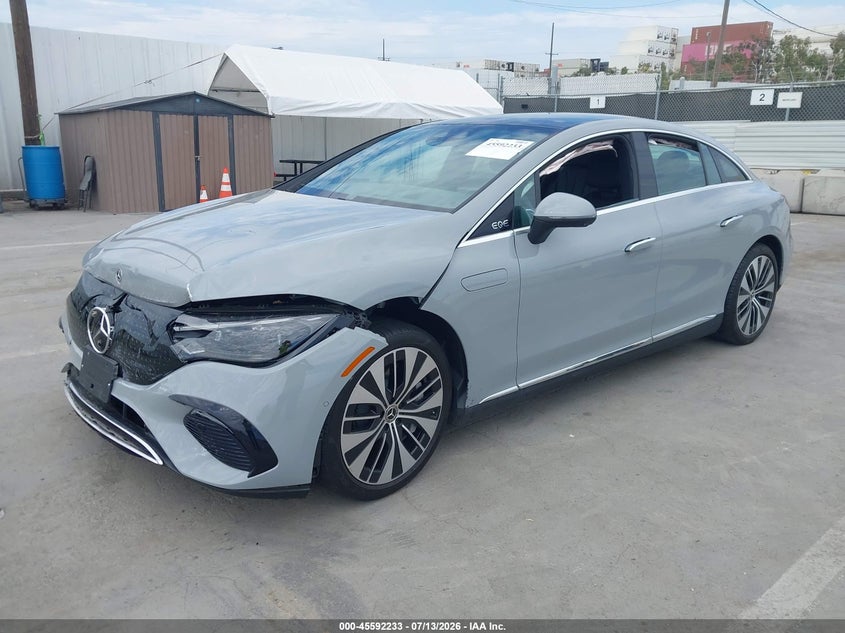 2024 Mercedes-benz Eqe VIN W1KEG1CB0RF057271 IAAI salvage auction — FRONT END, Salvage (California), sold $13,300 on 2026-07-29 (photo 2)