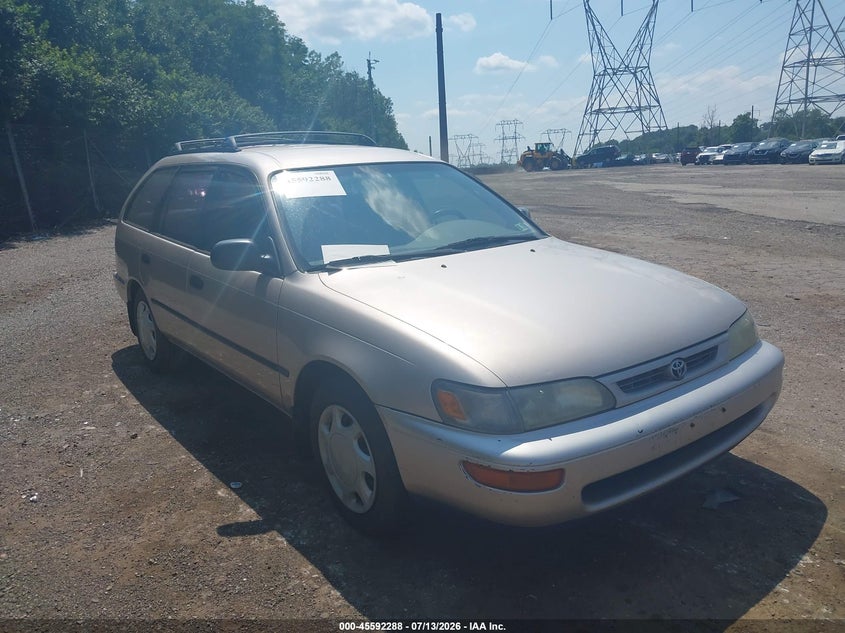 1996 Toyota Corolla VIN JT2EB02E7T0109495 IAAI salvage auction — NORMAL WEAR, Clear (Pennsylvania), sold $2,050 on 2026-07-17 (photo 1)