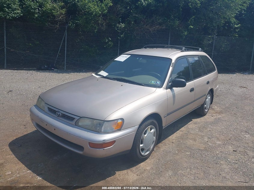 1996 Toyota Corolla VIN JT2EB02E7T0109495 IAAI salvage auction — NORMAL WEAR, Clear (Pennsylvania), sold $2,050 on 2026-07-17 (photo 2)