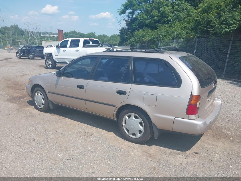 1996 Toyota Corolla VIN JT2EB02E7T0109495 IAAI salvage auction — NORMAL WEAR, Clear (Pennsylvania), sold $2,050 on 2026-07-17 (photo 3)