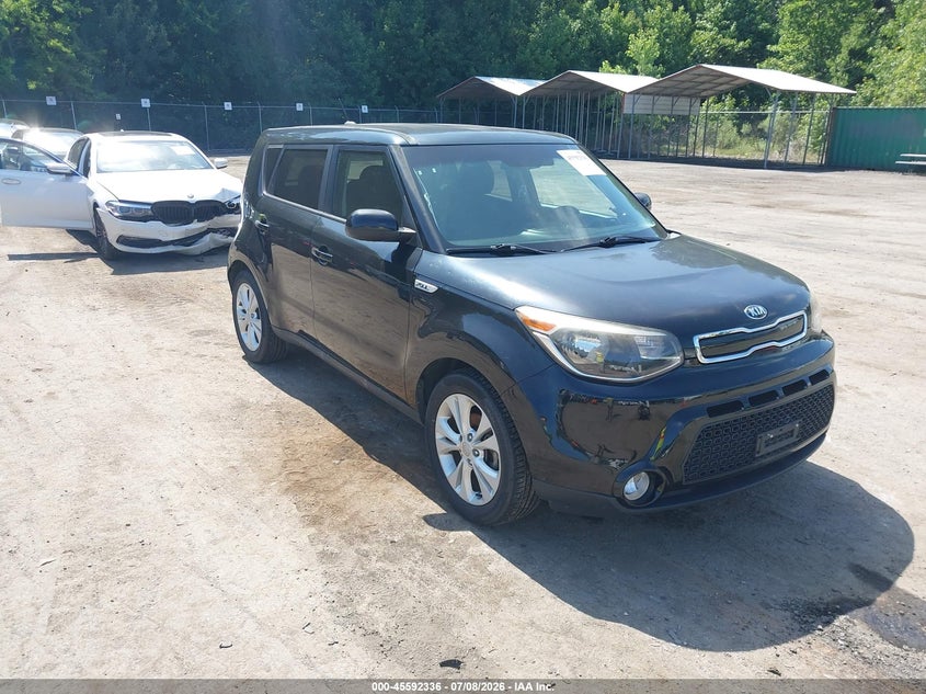 2016 Kia Soul VIN KNDJP3A51G7848000 IAAI salvage auction — NORMAL WEAR, Clear (Maryland), sold $1,475 on 2026-07-28 (photo 1)