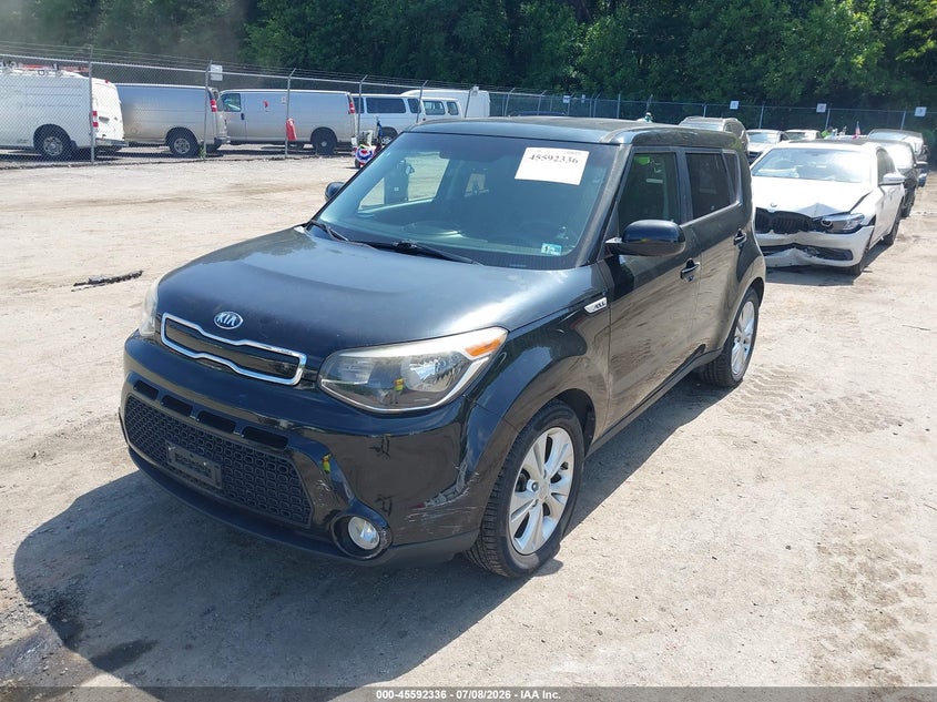 2016 Kia Soul VIN KNDJP3A51G7848000 IAAI salvage auction — NORMAL WEAR, Clear (Maryland), sold $1,475 on 2026-07-28 (photo 2)