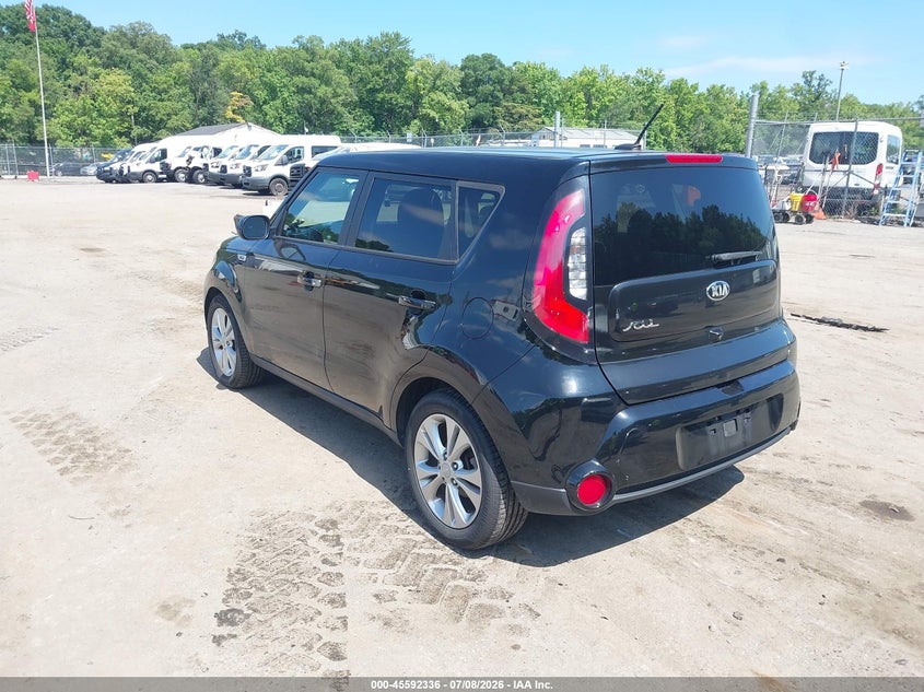 2016 Kia Soul VIN KNDJP3A51G7848000 IAAI salvage auction — NORMAL WEAR, Clear (Maryland), sold $1,475 on 2026-07-28 (photo 3)
