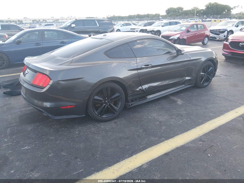2017 Ford Mustang VIN 1FA6P8TH7H5259188 IAAI salvage auction — SIDE, Rebuildable (Florida), sold $6,200 on 2026-07-29 (photo 4)