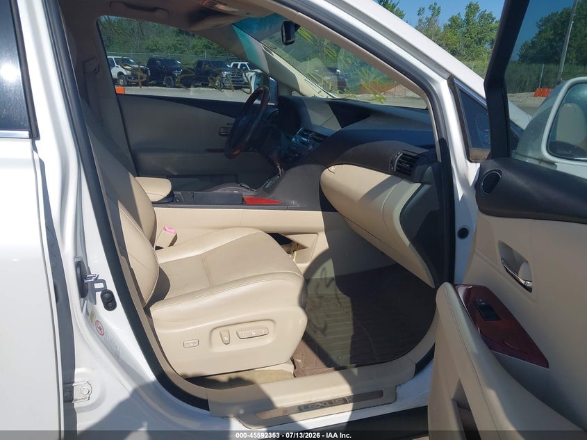 2011 Lexus Rx 450h VIN JTJBC1BAXB2043079 IAAI salvage auction — FRONT END, Junk Bill Of Sale Mv2459 (Wisconsin), sold $2,600 on 2026-07-23 (photo 5)