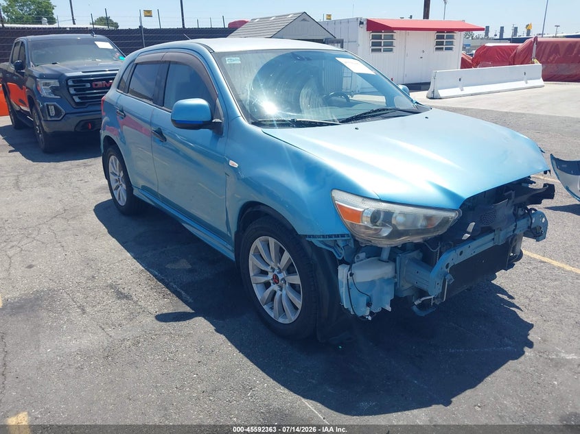 2011 Mitsubishi Outlander VIN JA4AP4AU5BZ014185 IAAI salvage auction — FRONT END, Salvage (California), sold $600 on 2026-07-29 (photo 1)