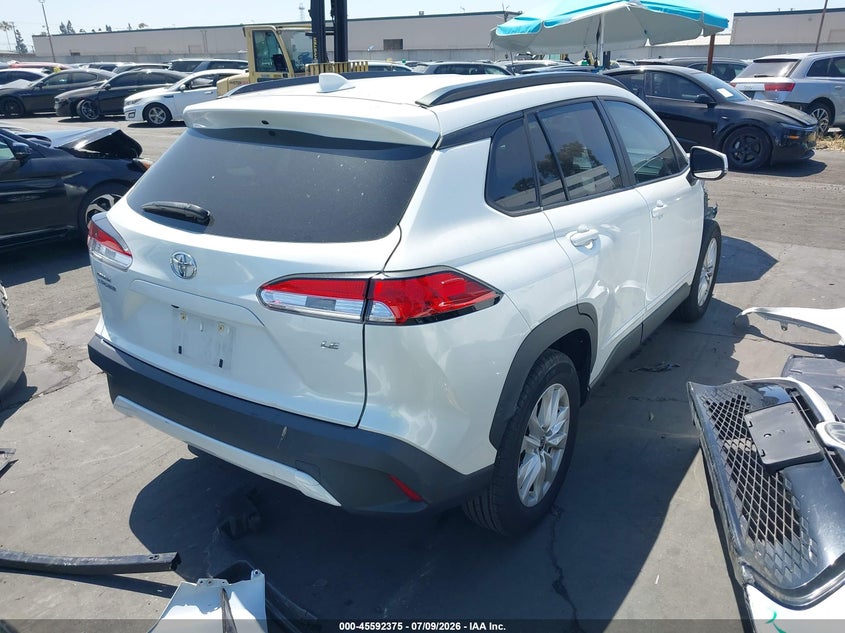 2022 Toyota Corolla cross VIN 7MUCAAAG7NV016816 IAAI salvage auction — FRONT END, Salvage Title, sold $7,400 on 2026-07-31 (photo 4)