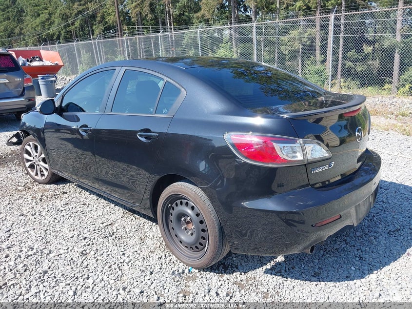 2010 Mazda 3 VIN JM1BL1S69A1104196 IAAI salvage auction — LEFT FRONT, Bill Of Sale (Washington), sold $575 on 2026-08-01 (photo 3)