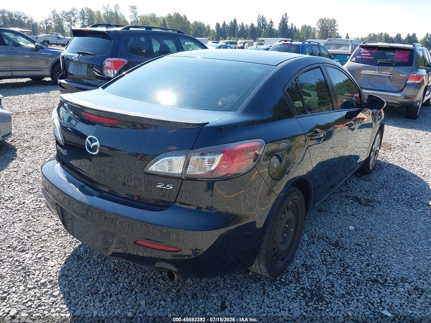 2010 Mazda 3 VIN JM1BL1S69A1104196 IAAI salvage auction — LEFT FRONT, Bill Of Sale (Washington), sold $575 on 2026-08-01 (photo 4)