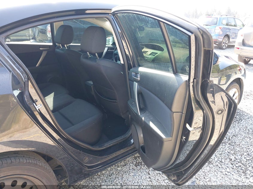 2010 Mazda 3 VIN JM1BL1S69A1104196 IAAI salvage auction — LEFT FRONT, Bill Of Sale (Washington), sold $575 on 2026-08-01 (photo 8)