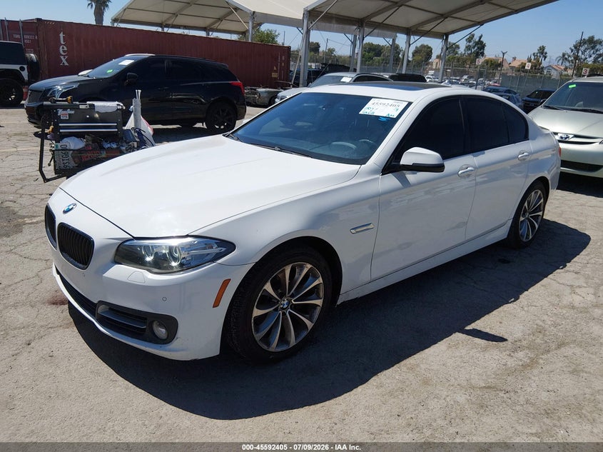 2015 BMW 5er VIN WBA5A5C52FD516608 IAAI salvage auction — UNKNOWN, Salvage (California), sold $2,150 on 2026-07-29 (photo 2)