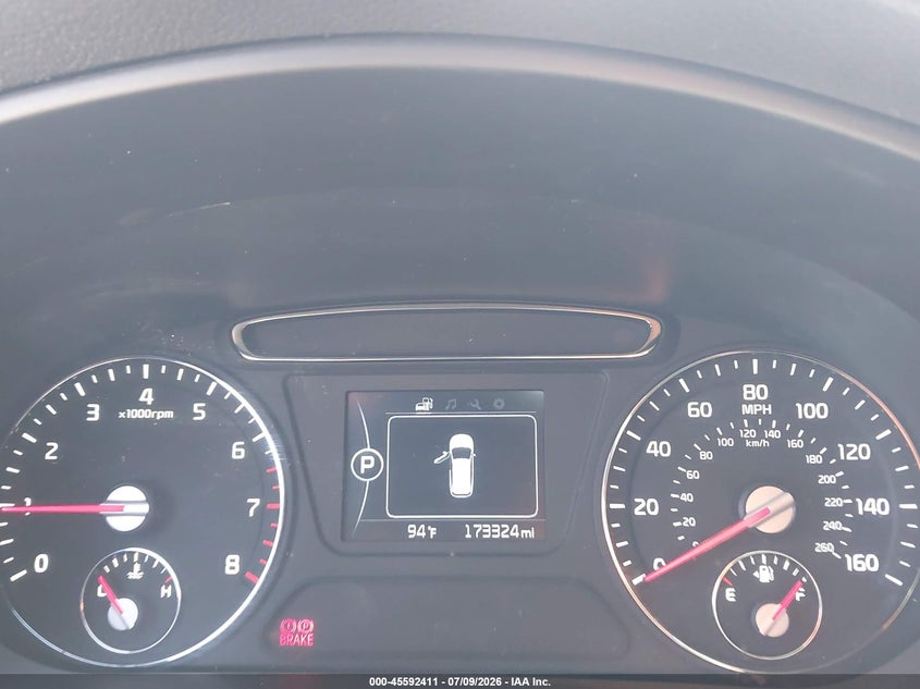 2016 Kia Sorento VIN 5XYPGDA5XGG177199 IAAI salvage auction — NORMAL WEAR, Clear - Dealer Only (California), sold $1,200 on 2026-07-28 (photo 7)