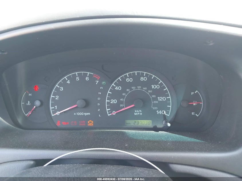 2002 Hyundai Elantra VIN KMHDN45D52U251061 IAAI salvage auction — NORMAL WEAR, App For Dup Clear (California), sold $200 on 2026-07-29 (photo 7)