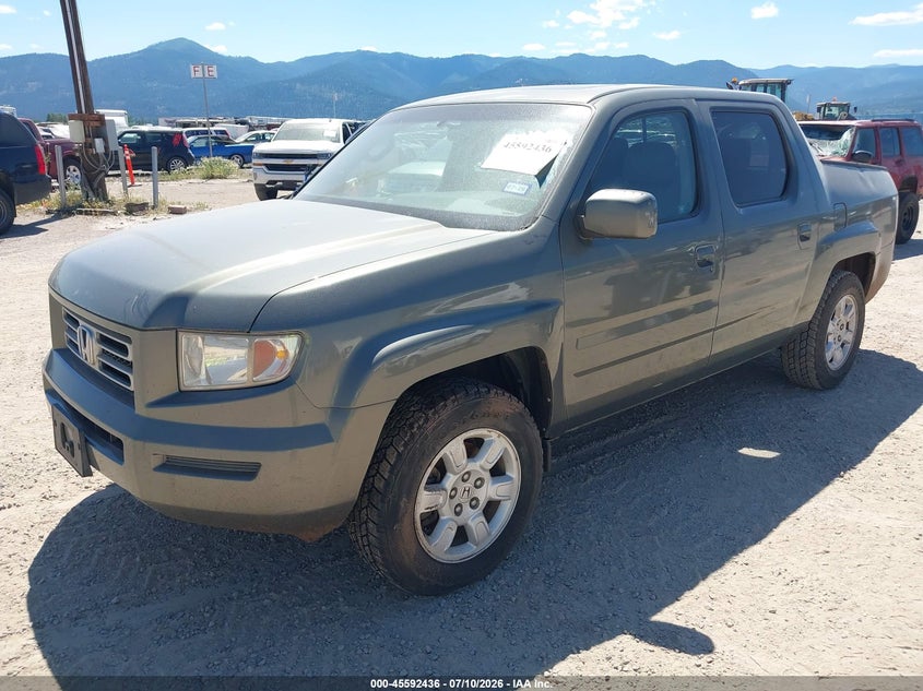 2007 Honda Ridgeline VIN 2HJYK16577H503418 IAAI salvage auction — NORMAL WEAR, Clear, sold $200 on 2026-07-22 (photo 2)