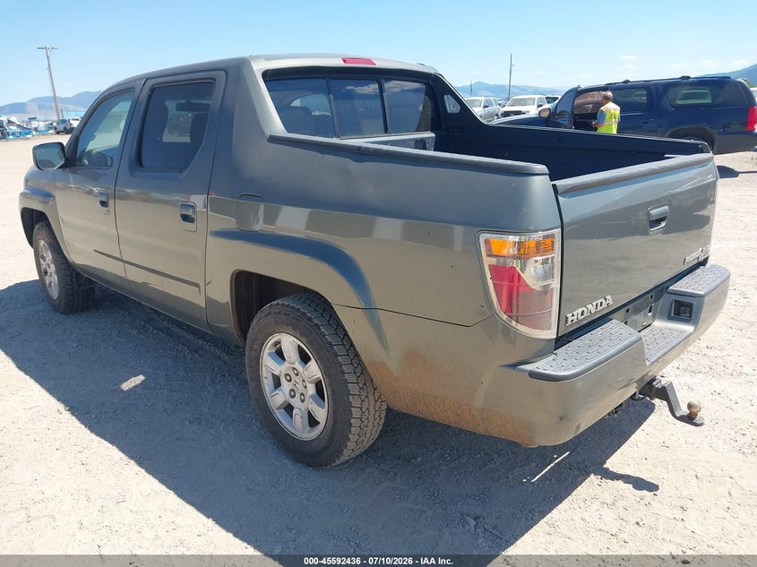 2007 Honda Ridgeline VIN 2HJYK16577H503418 IAAI salvage auction — NORMAL WEAR, Clear, sold $200 on 2026-07-22 (photo 3)