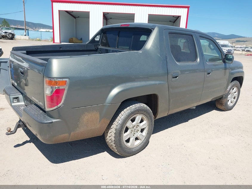 2007 Honda Ridgeline VIN 2HJYK16577H503418 IAAI salvage auction — NORMAL WEAR, Clear, sold $200 on 2026-07-22 (photo 4)
