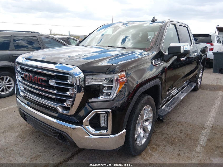 2021 Gmc SIERRA VIN 3GTU9DED7MG406269 IAAI salvage auction — REAR END, Salvage Title, sold $27,250 on 2026-07-29 (photo 2)