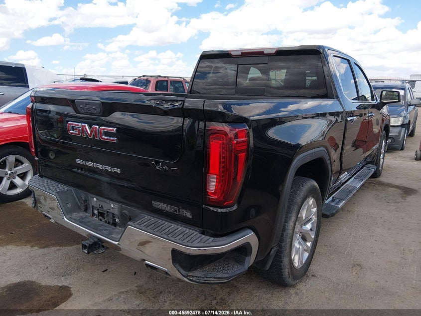2021 Gmc SIERRA VIN 3GTU9DED7MG406269 IAAI salvage auction — REAR END, Salvage Title, sold $27,250 on 2026-07-29 (photo 4)