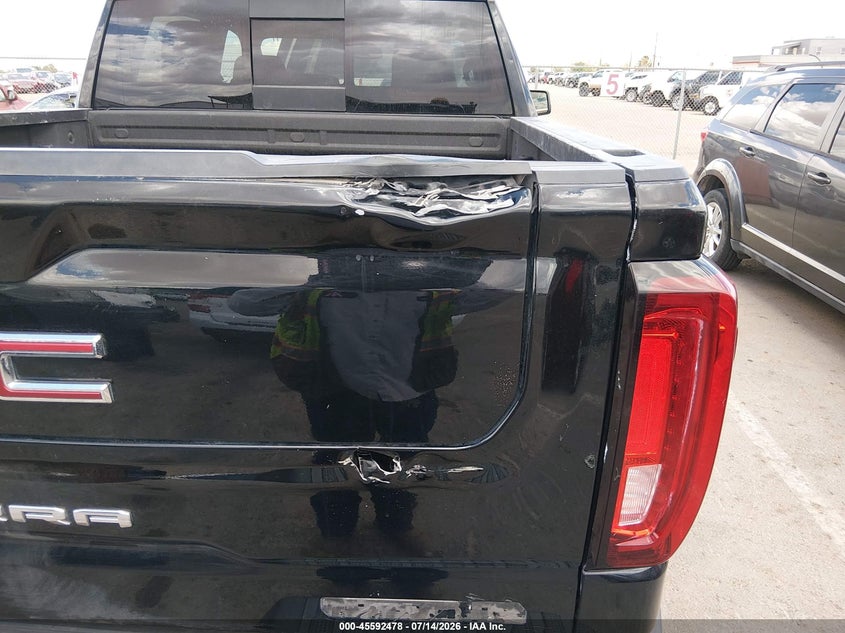 2021 Gmc SIERRA VIN 3GTU9DED7MG406269 IAAI salvage auction — REAR END, Salvage Title, sold $27,250 on 2026-07-29 (photo 6)