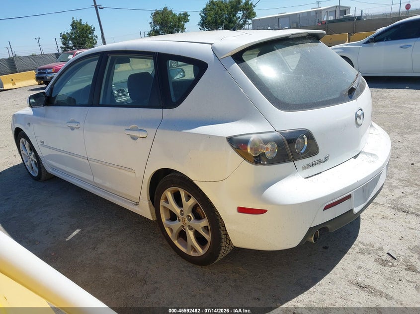 2007 Mazda 3 VIN JM1BK144171765423 IAAI salvage auction — NORMAL WEAR, Clear - Dealer Only (California), sold $225 on 2026-07-23 (photo 3)