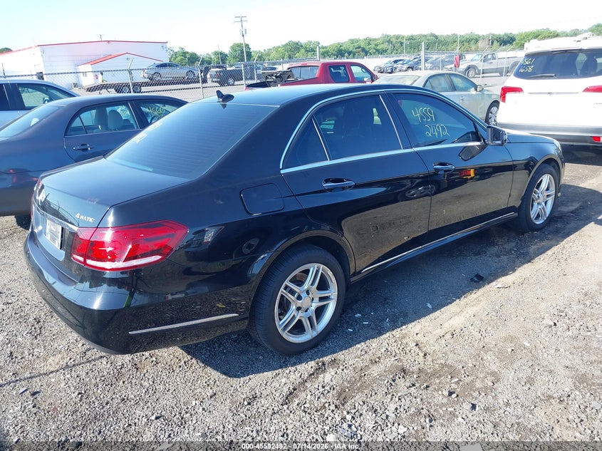 2014 Mercedes-benz E-klasse VIN WDDHF8JB5EA922612 IAAI salvage auction — LEFT FRONT, Salvage (Virginia), sold $2,500 on 2026-08-04 (photo 4)