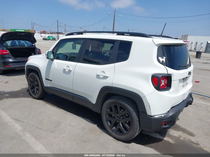 2018 Jeep Renegade VIN ZACCJABB3JPJ10564 IAAI salvage auction — MECHANICAL, Salvage (California), sold $25 on 2026-07-29 (photo 3)