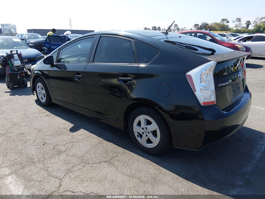 2011 Toyota Prius VIN JTDKN3DU0B0253573 IAAI salvage auction — NORMAL WEAR, Clear - Dealer Only (California), sold $900 on 2026-07-23 (photo 3)