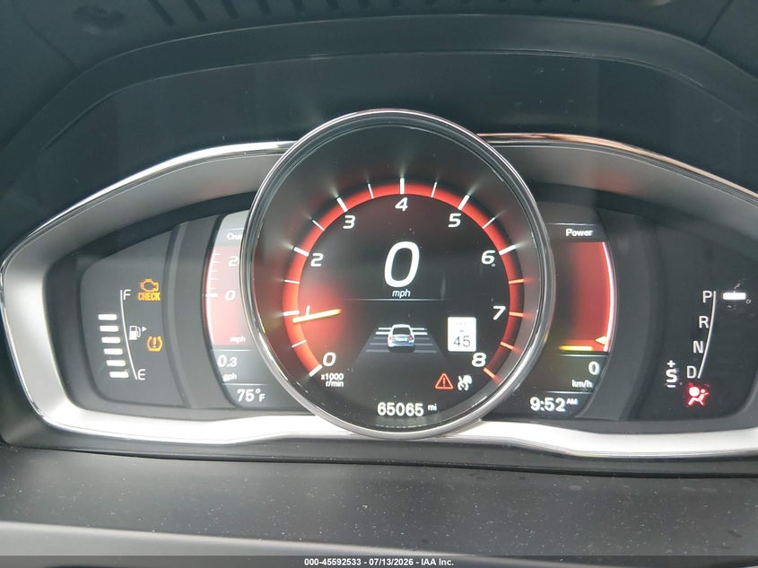 2015 Volvo S60 VIN YV126MFM2F2361570 IAAI salvage auction — FRONT END, Salvage (North Carolina), sold $1,350 on 2026-08-12 (photo 7)