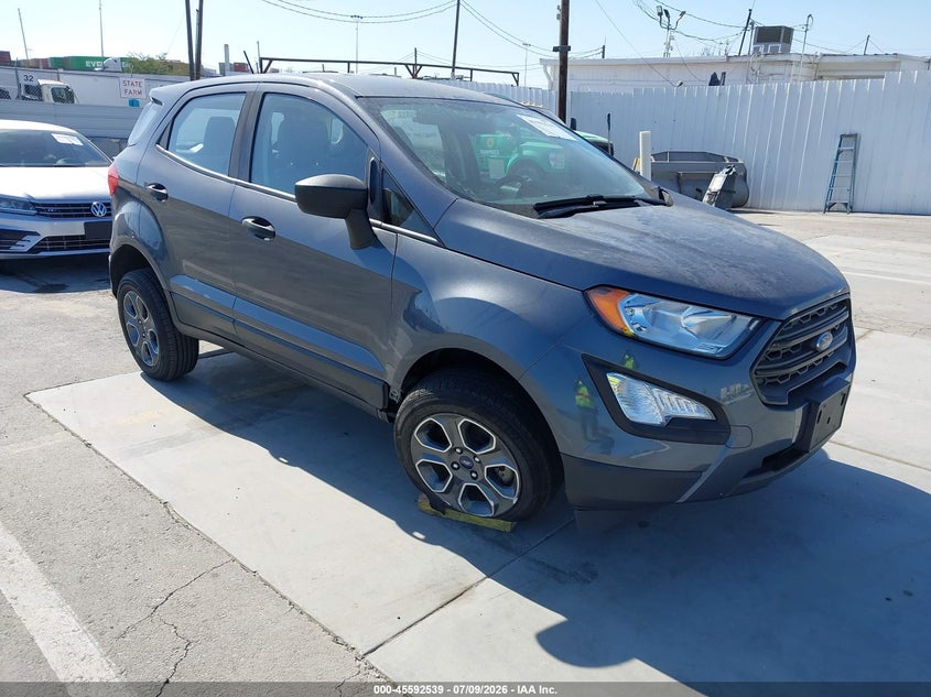 2022 Ford Ecosport VIN MAJ6S3FL3NC463205 IAAI salvage auction — RIGHT FRONT, Wait Title, sold $3,000 on 2026-09-02 (photo 1)