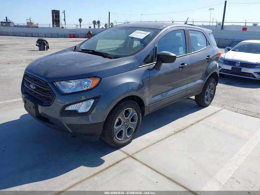 2022 Ford Ecosport VIN MAJ6S3FL3NC463205 IAAI salvage auction — RIGHT FRONT, Wait Title, sold $3,000 on 2026-09-02 (photo 2)