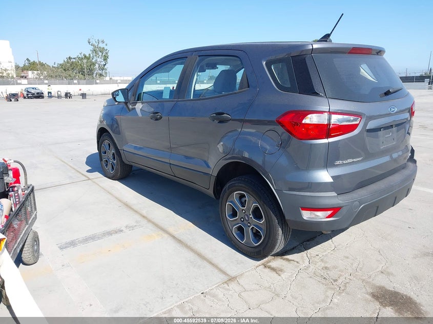 2022 Ford Ecosport VIN MAJ6S3FL3NC463205 IAAI salvage auction — RIGHT FRONT, Wait Title, sold $3,000 on 2026-09-02 (photo 3)