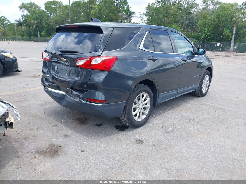 2018 Chevrolet Equinox VIN 2GNAXJEV8J6211327 IAAI salvage auction — REAR END, Rebuildable (Florida), sold $2,550 on 2026-07-27 (photo 4)