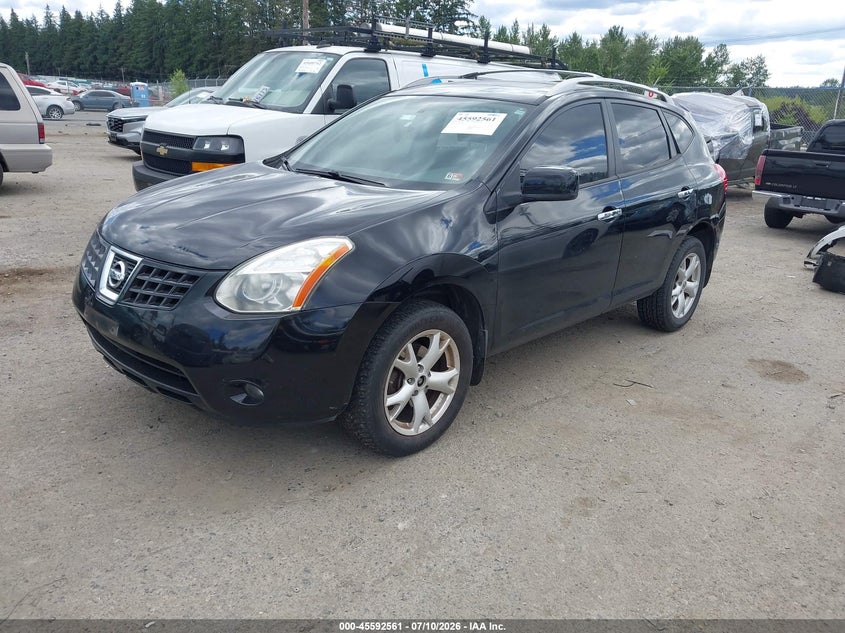 2010 Nissan Rogue VIN JN8AS5MV6AW601031 IAAI salvage auction — NORMAL WEAR, Clear (Virginia), sold $375 on 2026-07-29 (photo 2)
