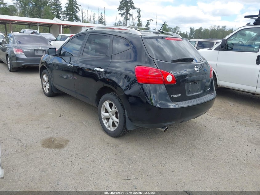 2010 Nissan Rogue VIN JN8AS5MV6AW601031 IAAI salvage auction — NORMAL WEAR, Clear (Virginia), sold $375 on 2026-07-29 (photo 3)