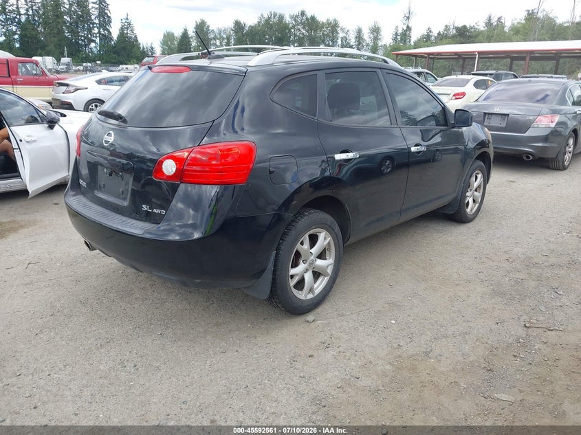 2010 Nissan Rogue VIN JN8AS5MV6AW601031 IAAI salvage auction — NORMAL WEAR, Clear (Virginia), sold $375 on 2026-07-29 (photo 4)