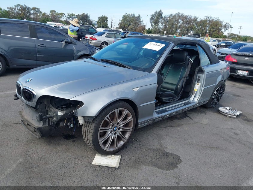 2006 BMW 3 series VIN WBABW53426PZ42454 IAAI salvage auction — SIDE, Salvage (California), sold $675 on 2026-08-13 (photo 2)